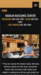 Mobile Screenshot of hamlinbc.com